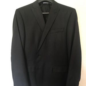 J.Ferrar black full suit, slim fit